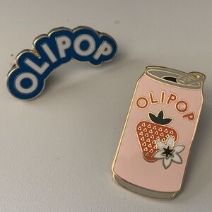 RARE! Olipop Pin Set